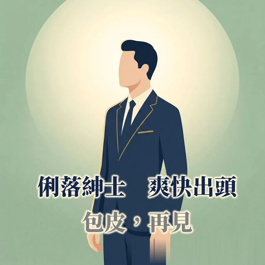 俐落紳士,爽快出頭:包皮,再見