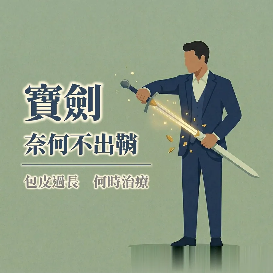 寶劍奈何不出鞘:包皮過長何時治療